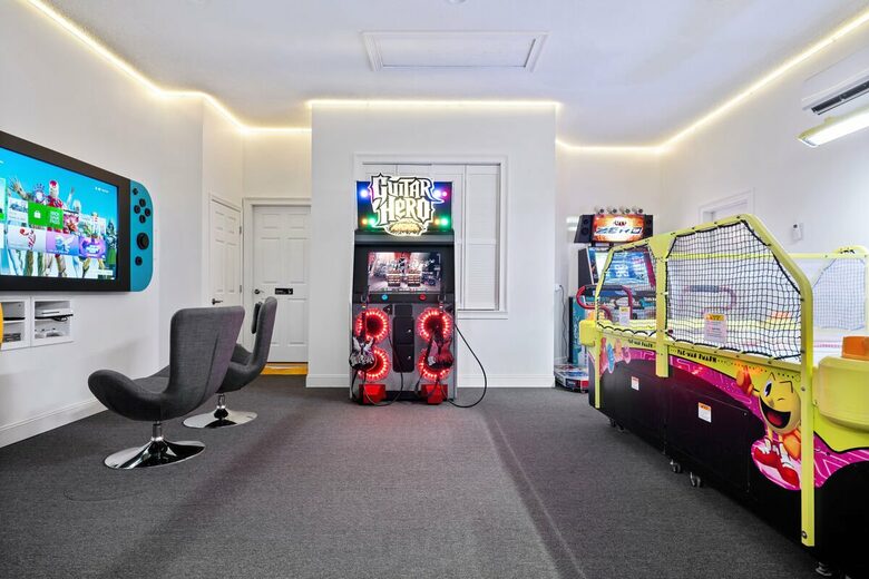Arcade room
