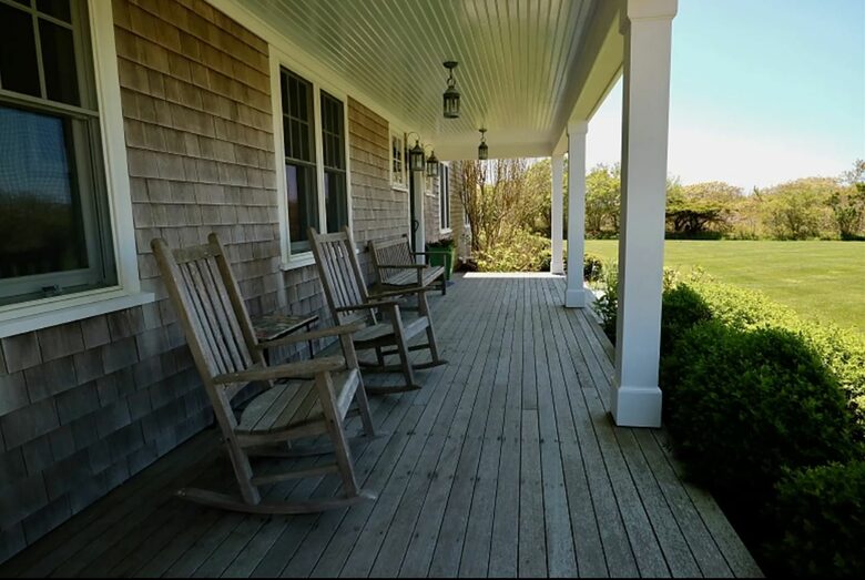 Porch with views