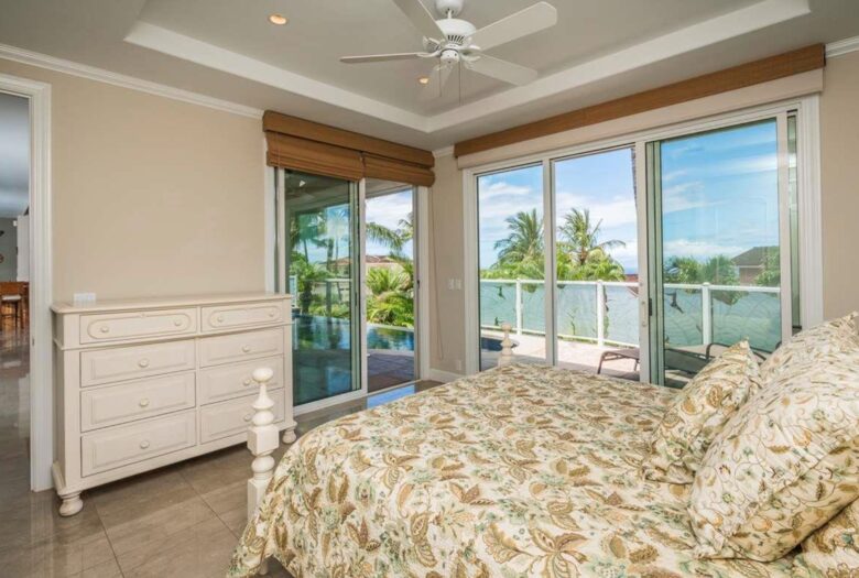 Guest room with walk out to balcony