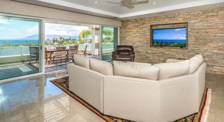 Open living room