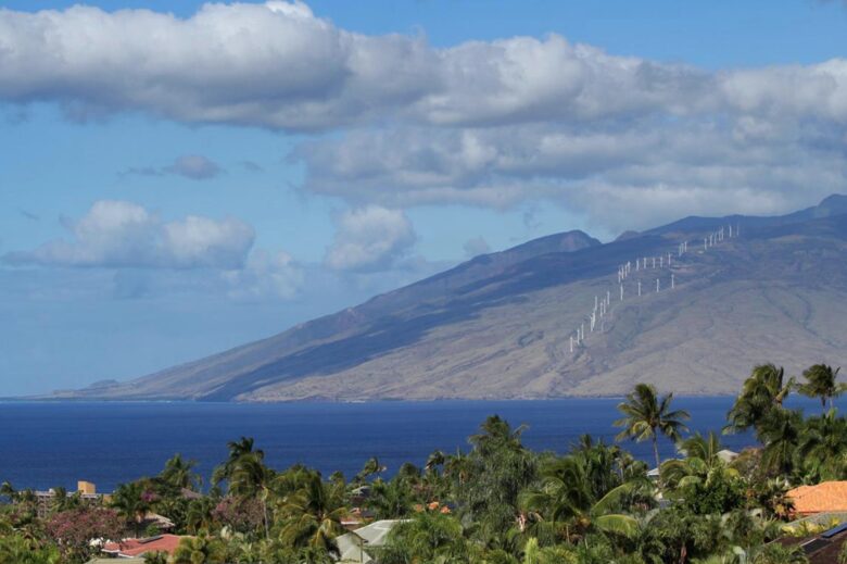 View of the island