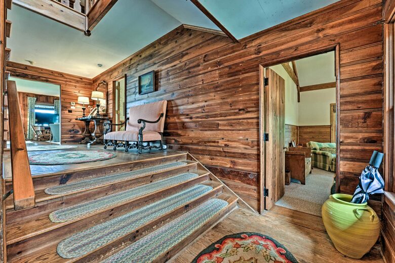 the welcoming foyer