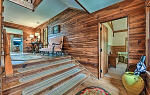 the welcoming foyer