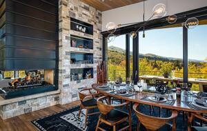 Floor-to-ceiling windows with gorgeous views