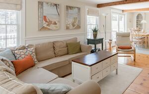 Family Rooms overlooks private back yard and opens into Dining Room