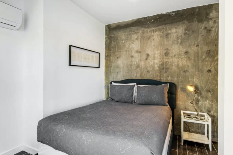 Home Exchange in Austin, TX private guest bedroom with queen bed