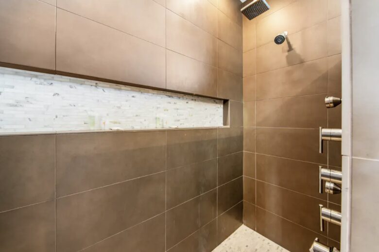 Home Exchange in Austin, TX master ensuite shower