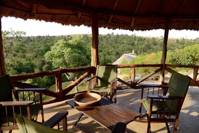 The Round House and Bunk Room at Olepangi Farm - full board - Mt. Kenya - Timau, Kenya