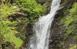 Sols Creek Falls - accessible by kayak or canoe