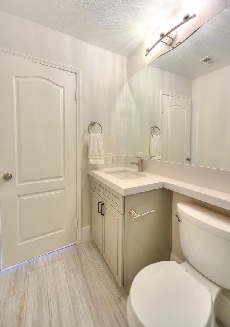 Hall bath