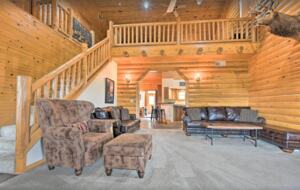 Open living room