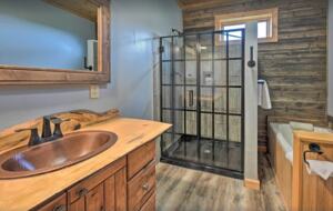 Master bathroom
