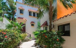 Exterior of villa
