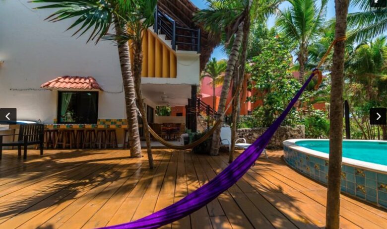 Pool area