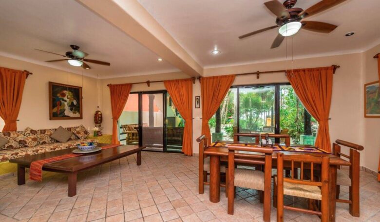 Open living room