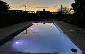 Home Exchange in Napa, CA incredible in ground pool with lights