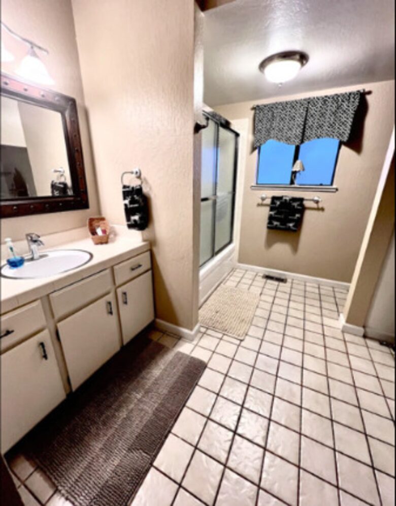 Shared bathroom