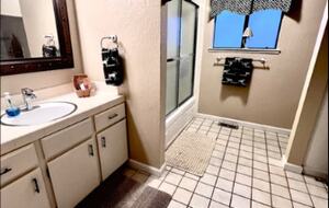 Shared bathroom