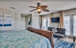Master bedroom suite