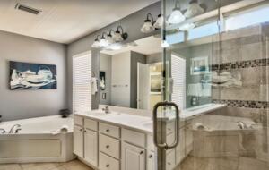 Master bathroom