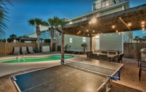 Pool area