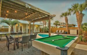 Pool area