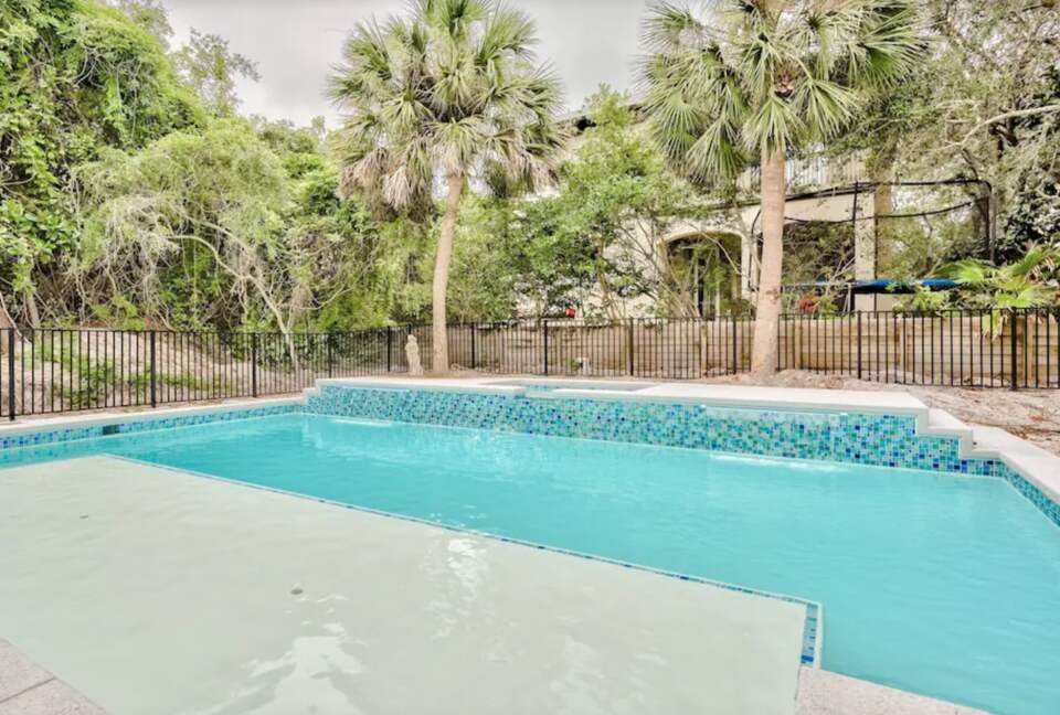 Backyard pool