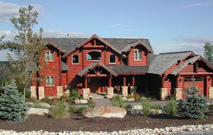 Home when first built in 2005