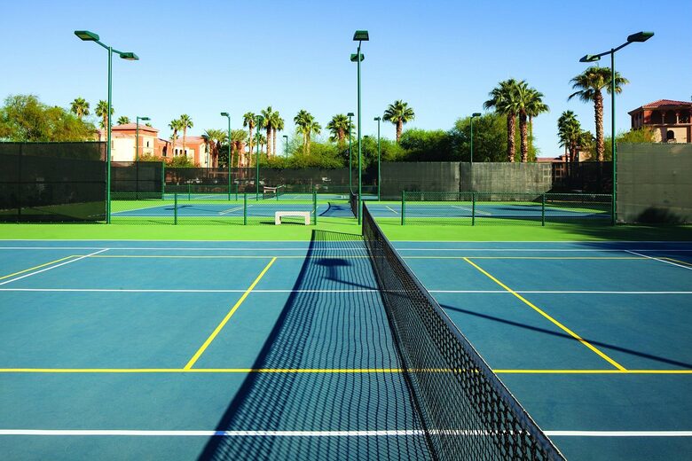 Home Exchange in Pam Desert, CA on site tennis