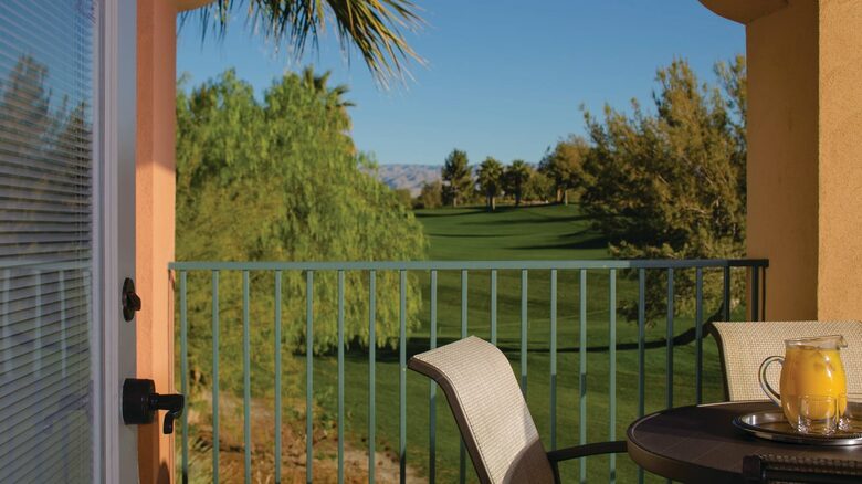 Home Exchange in Pam Desert, CA views from the balcony