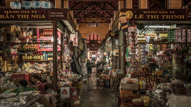 Explore the local food markets