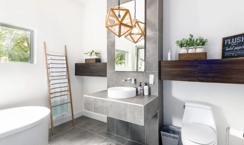 Master bathroom