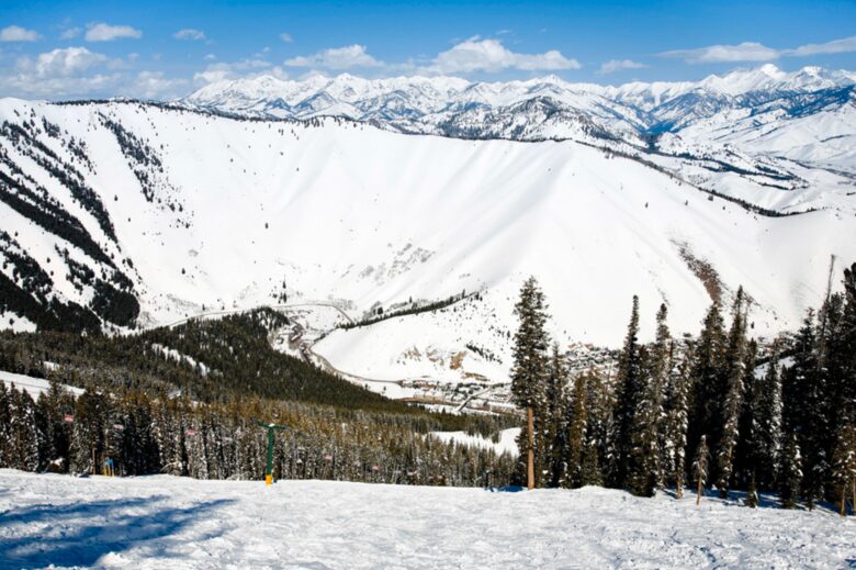 View of slopes