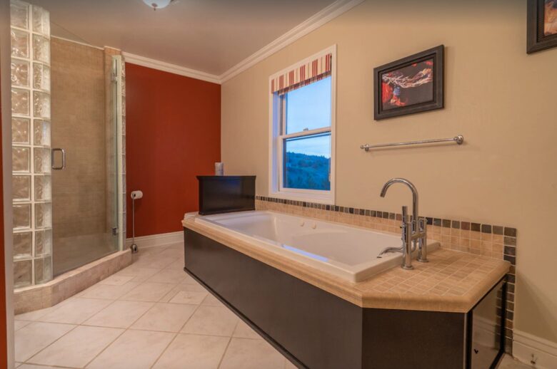 Master bathroom