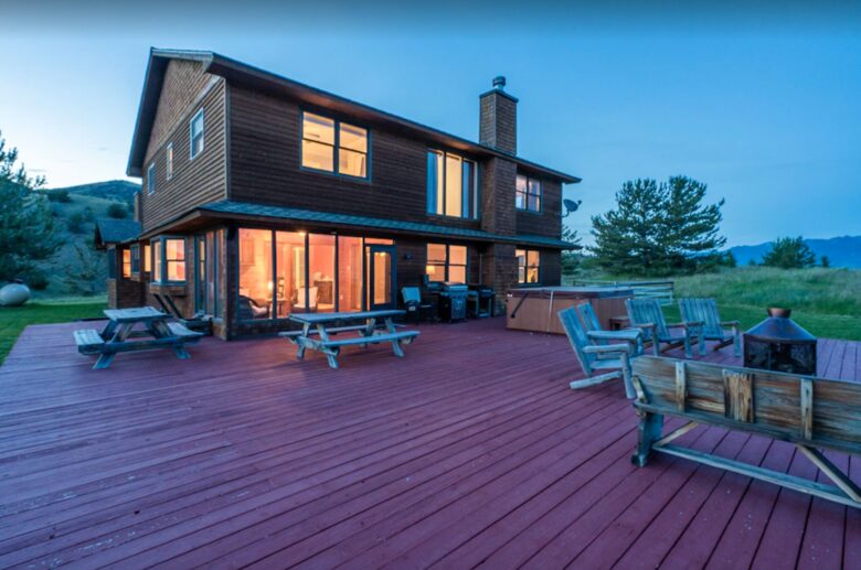 Back deck