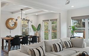 Open living room
