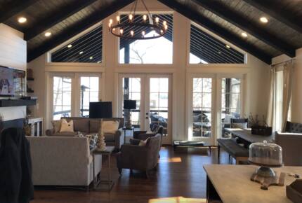 Open living room