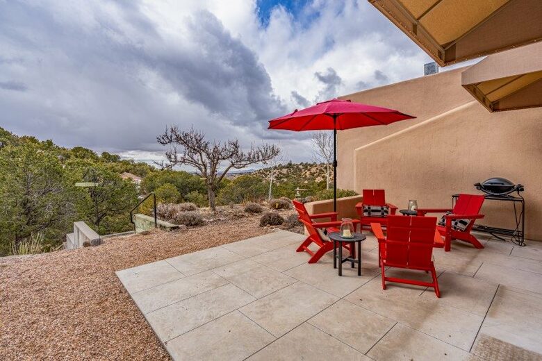 Patio off of guest room