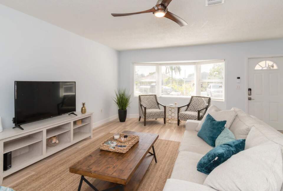 Open living room