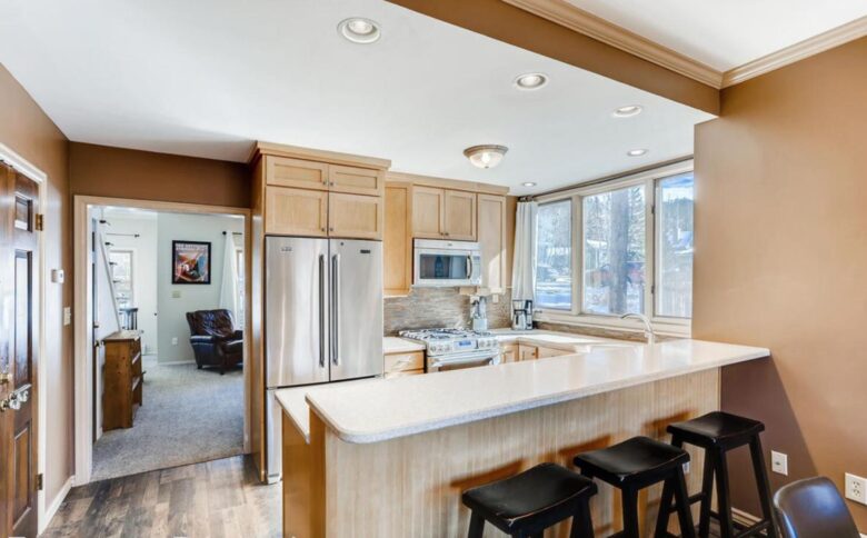 Updated kitchen