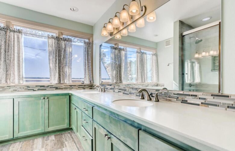 Master bathroom