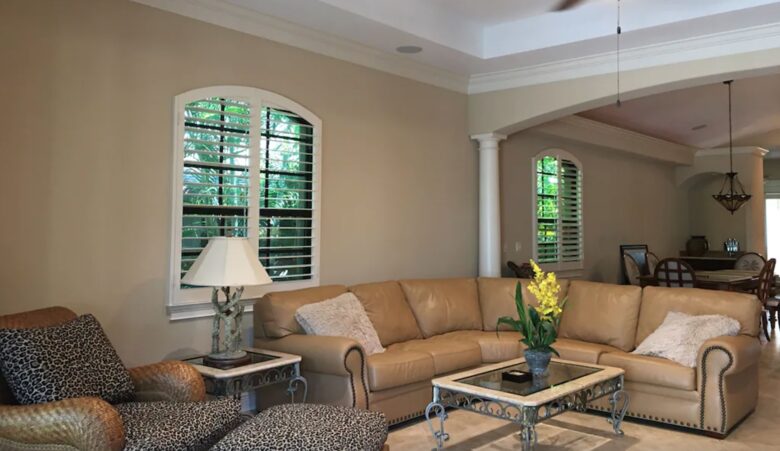 Open living room