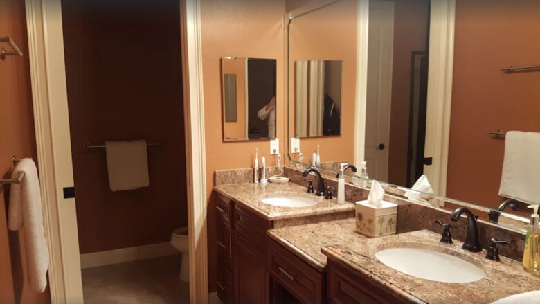 Master bathroom