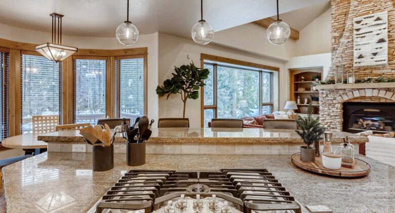 Gourmet kitchen