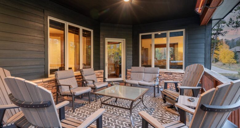 Covered patio