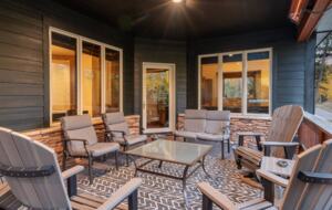 Covered patio