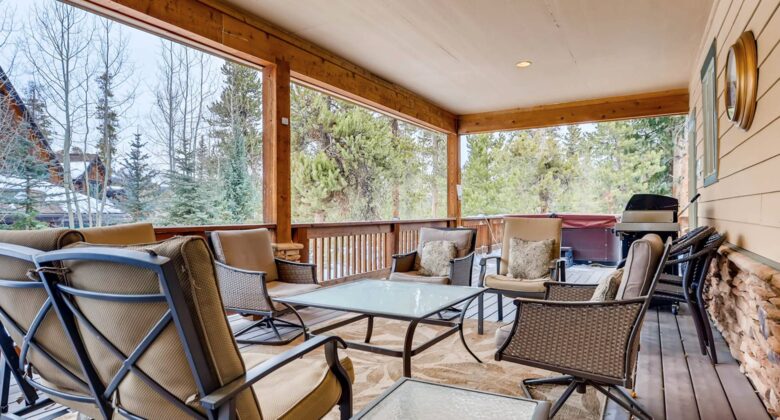 Covered patio