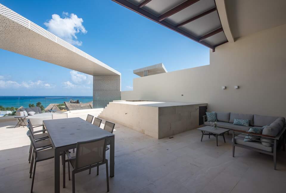 Home Exchange in Playa del Carmen, Mexico private outdoor living