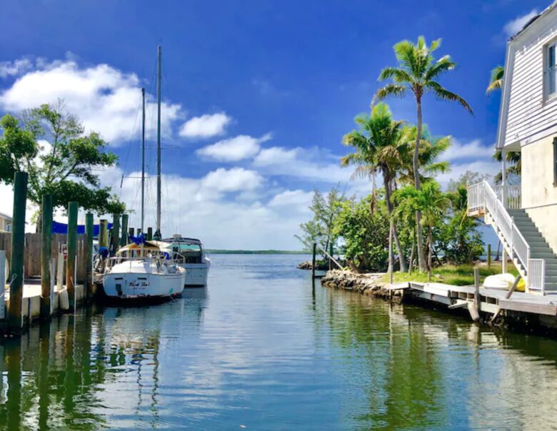 Waterway to ocean