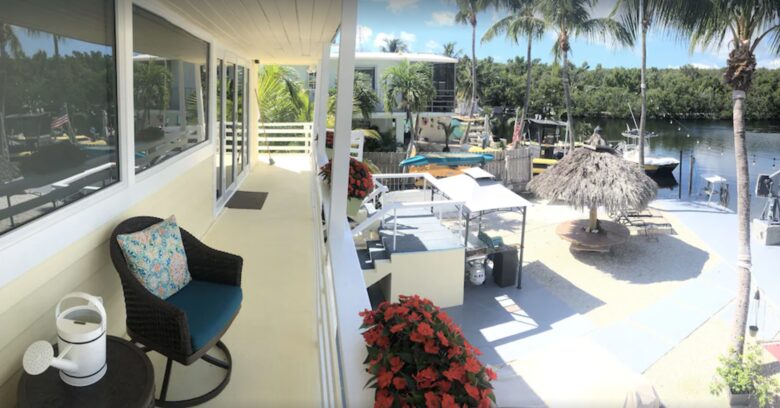 View from balcony